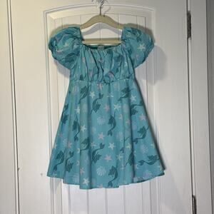 Girls Dress by DISNEY PRINCESS - Sz 6-7 - ARIEL The Little Mermaid - Blue/Pink